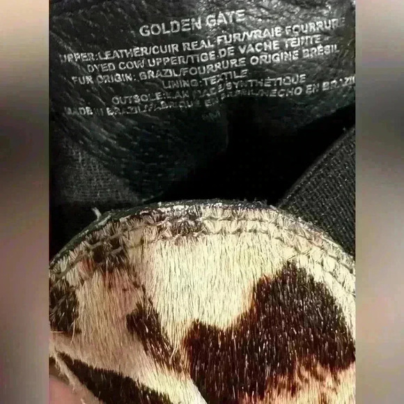 MATISSE ANTHROPOLOGIE WOMEN'S GOLDEN GATE LEOPARD Ankle Boots Leather Size 8M - Picture 8 of 8